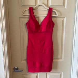 Red Body-con dress